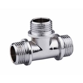 Тройник SD Forte 1/2" НН хром