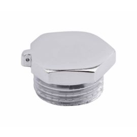 Заглушка SD Forte 3/4" НР хром