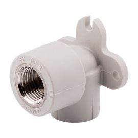 Уголок PPR Ekoplastik настенный Ø25х3/4" ВН