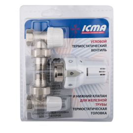 Термокомплект Icma 1/2" прямой №KTE985+775+815