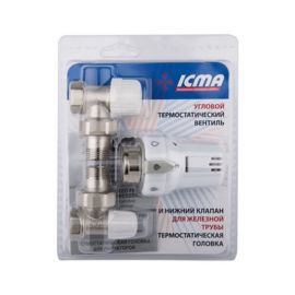 Термокомплект Icma 1/2" прямой №KTE_986-775-815