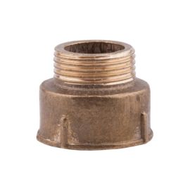 Переходник латунный 1" 1/2х1" 1/4 ВН