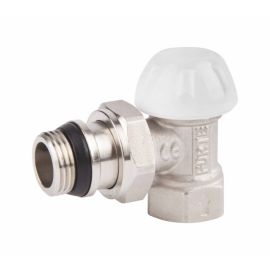 Кран радиаторный с антипротечкой SD Forte Powerful 1/2" угловой
