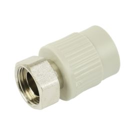 Муфта PPR Thermo Alliance с накидной гайкой Ø20х1/2"