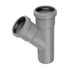 Тройник PPR канализационный Ostendorf HT-Safe Ø50, 67°