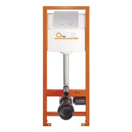 Инсталляция для унитаза Q-tap Nest M425-M11SAT с панелью смыва Satin