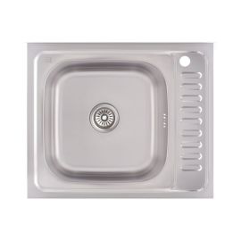 Кухонная мойка Lidz 6050-L Decor 0,6 мм (LIDZ6050L06DEC)