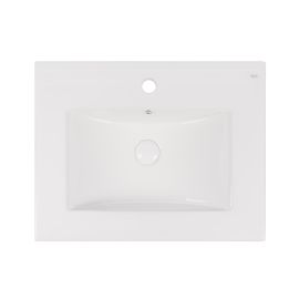 Раковина Qtap Albatross New 600x470х180 White с донным клапаном QT0111750660W