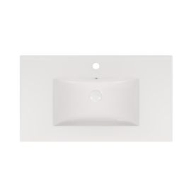 Раковина Qtap Albatross New 810x470x180 White с донным клапаном QT0111750680W