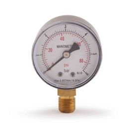 Манометр SD Plus Ø50 1/4", нижнее подключение