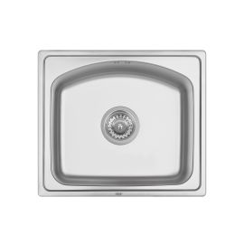 Кухонная мойка Qtap 4842 0,8 мм Satin (QT4842SAT08)