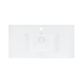Раковина Qtap Albatross New 910x470x180 White с донным клапаном QT0111750690W