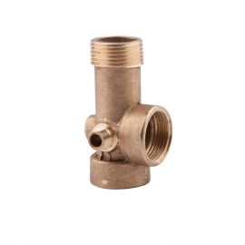 Пятерник латунный на станцию 1"х1"х1"х1/4"х1/4" ВН