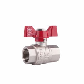 Кран шаровой SD Forte 1" ВР для воды (бабочка)